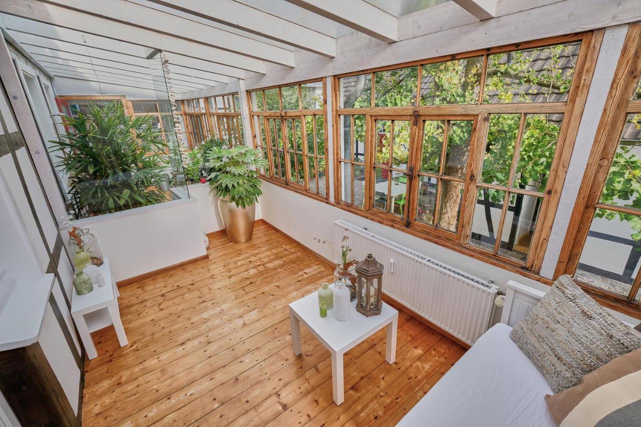 Ferienwohnung Im Fachwerkhof 'Haus In Bewegung' Seelscheid Экстерьер фото